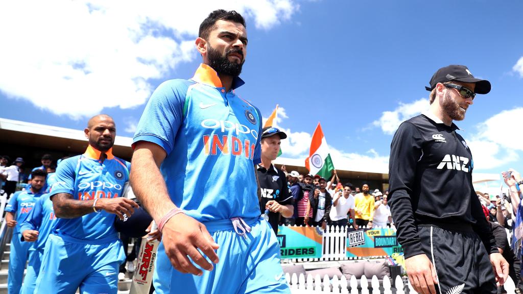 INDIA-NEWZELAND CRICKET TEAMS