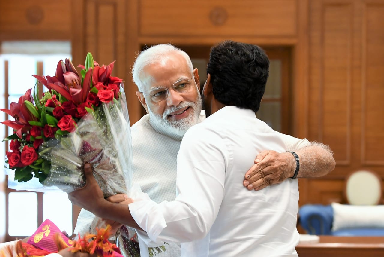 jagan mohan reddy meets pm modi