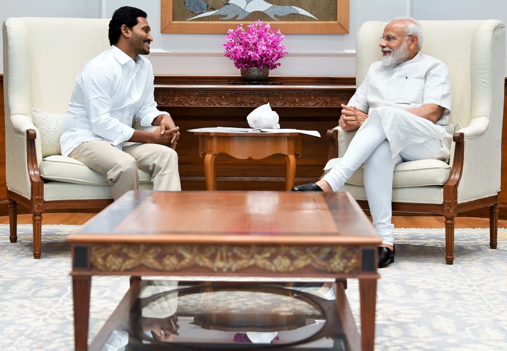 jagan mohan reddy meets pm modi