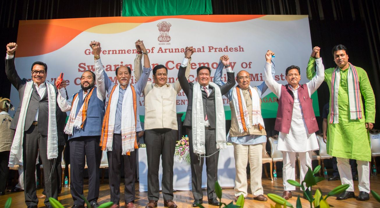 pema khandu and minister etv bharat.