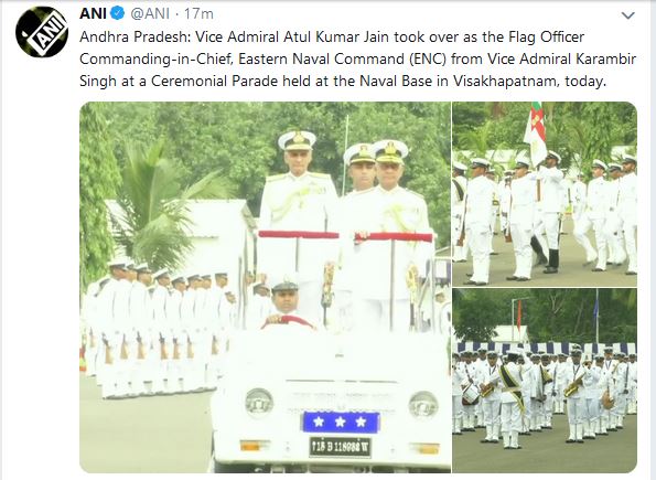 vice admiral ajay kumar