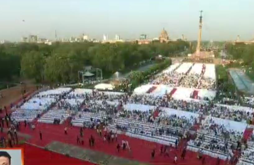 modi swearing in