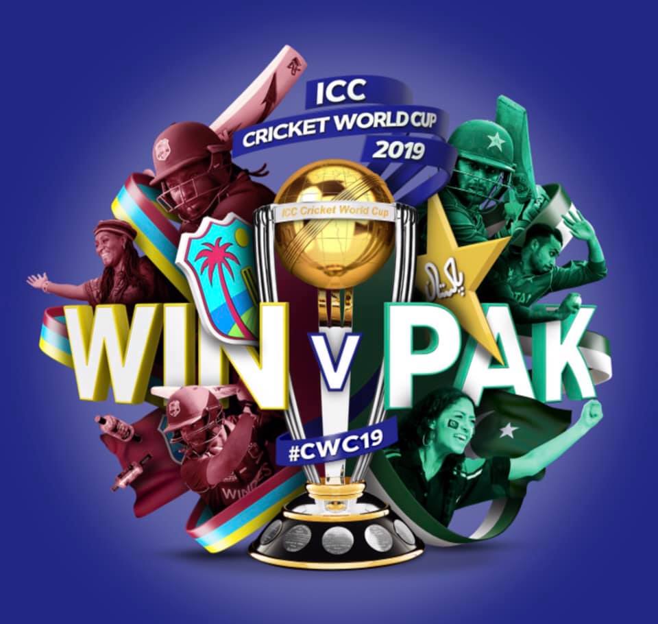 Icc cricket world cup  West Indies vs Pakistan  World cup 2019  വിൻഡീസ്  പാകിസ്ഥാൻ  ലോകകപ്പ്  ഏകദിന ക്രിക്കറ്റ് ലോകകപ്പ്  വെസ്റ്റ് ഇൻഡീസ്