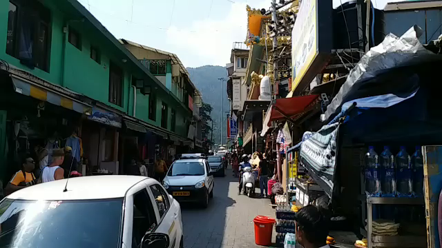 traffic jam in McLeod Ganj