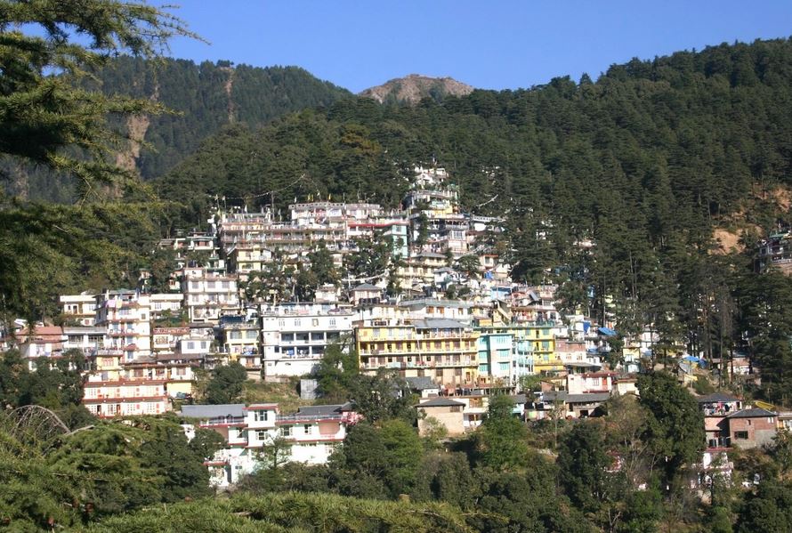 traffic jam in McLeod Ganj