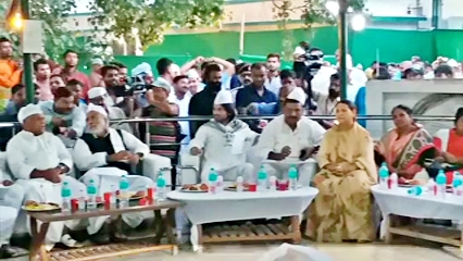 tejashwi not attented rjd iftaar