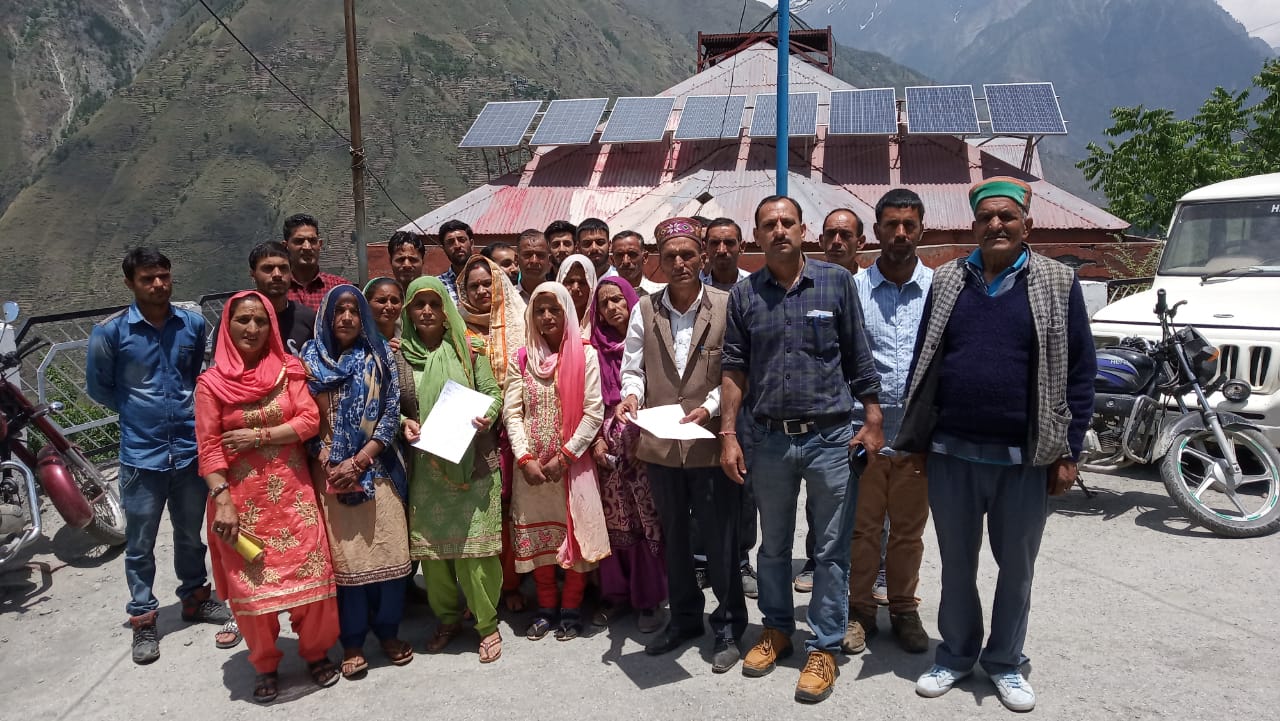 no road facility in village bhalo Chamba