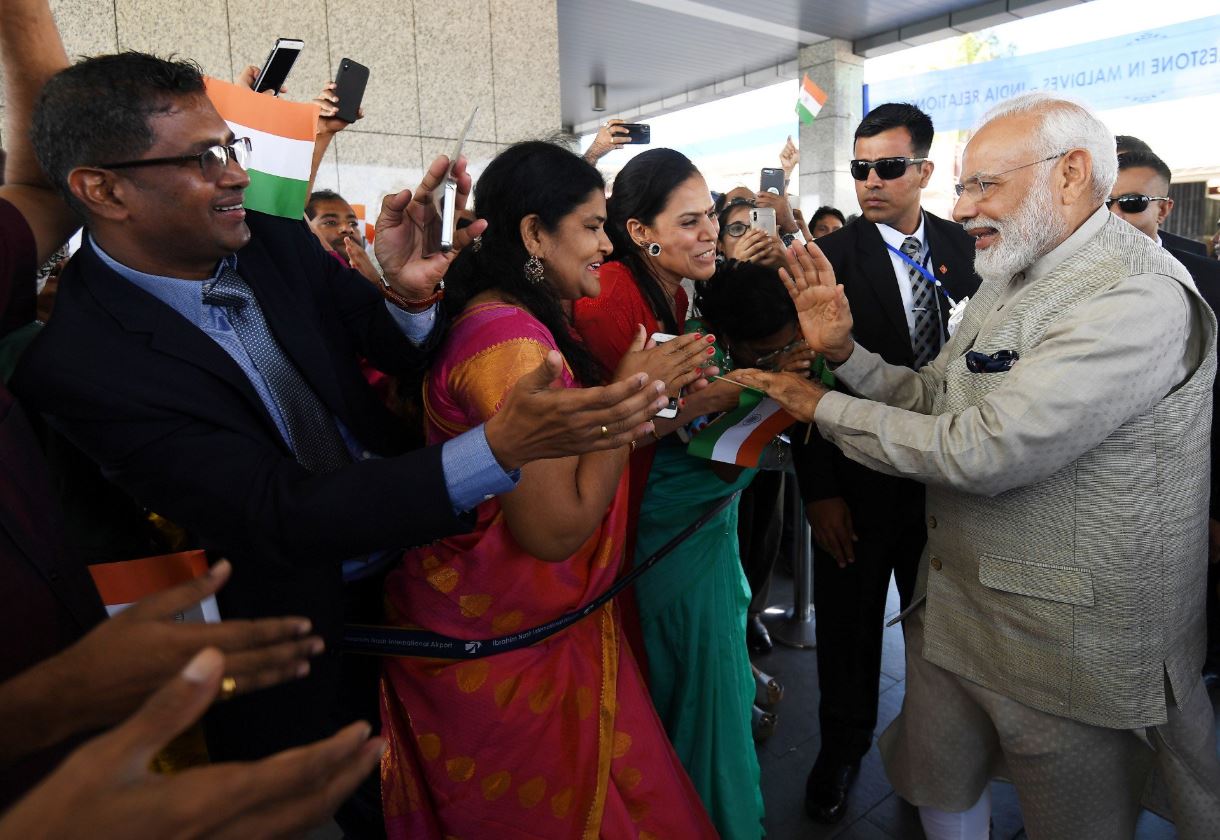 PM મોદીની ભારતીયો સાથે મુલાકાત
