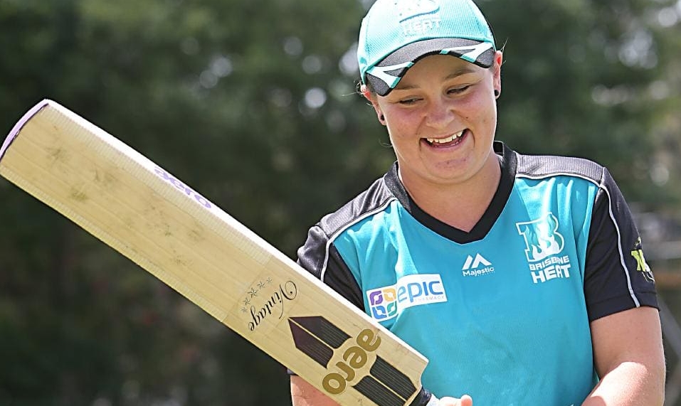 Ashleigh Barty celebrates winning French Open and first grand slam title