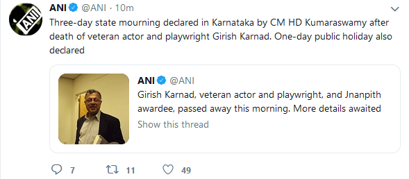 Girish karnad