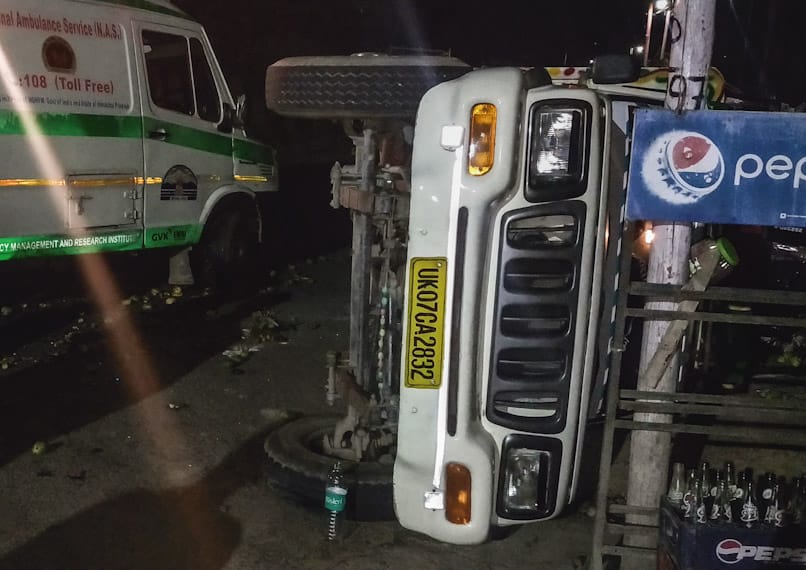 road accident in nahan