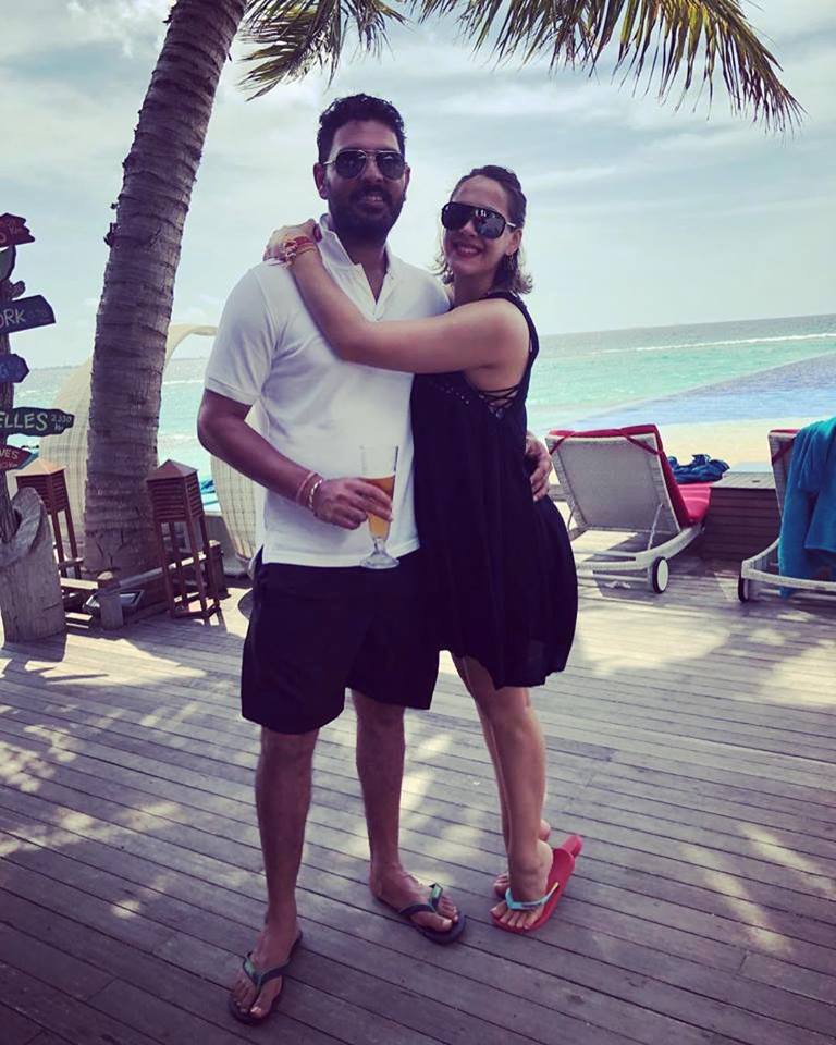 yuvraj singh and hazal keech