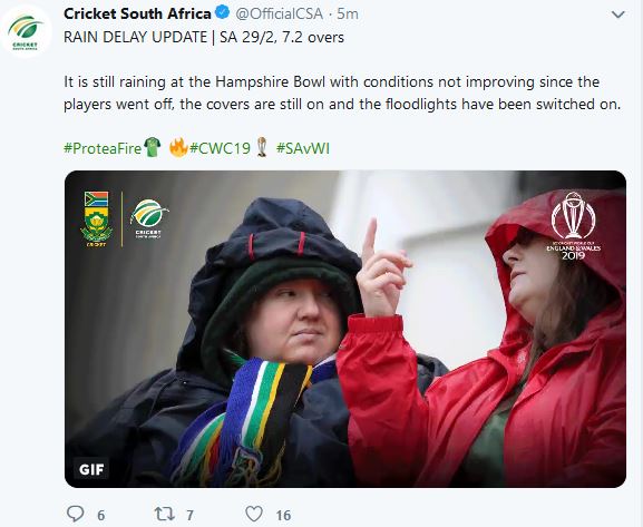 South Africa vs West Indies