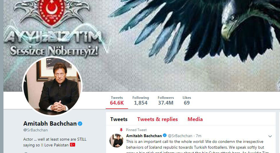 Amitabh Bachchan's Twitter account hacked