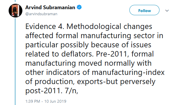 Arvind Subramanian,India's GDP,GDP,Indian economy,Modi government,Narendra Modi,Harvard University,business news