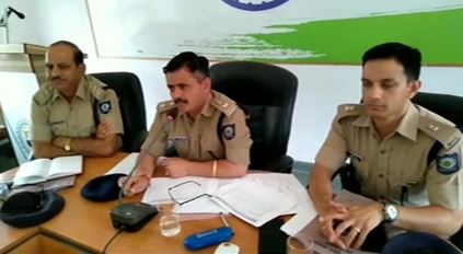 sp mandi held meeting with mandi police