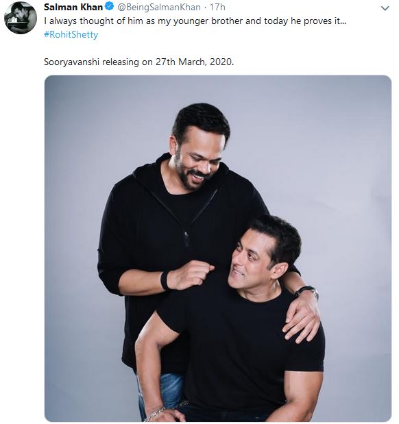 salman khan tweet