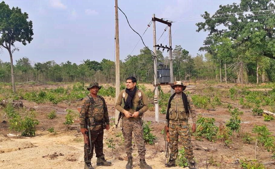 electricity reached in naxal affected palodi village in sukma