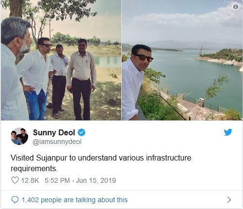 sunny deol twitter