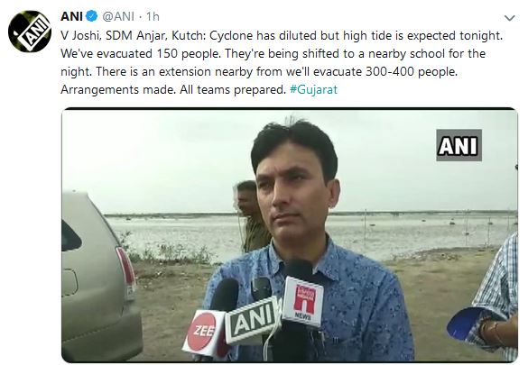 high tide alert in gujarat