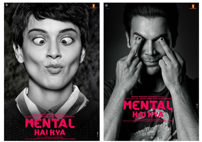 Kangnana Ranaut, Rajkumar Rao starer Mental hai kya motion poster out