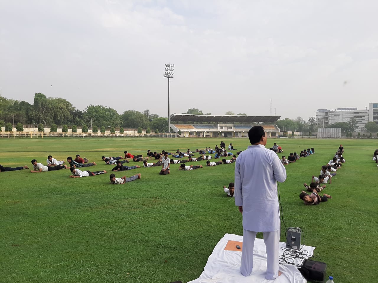 Fifth international yoga day