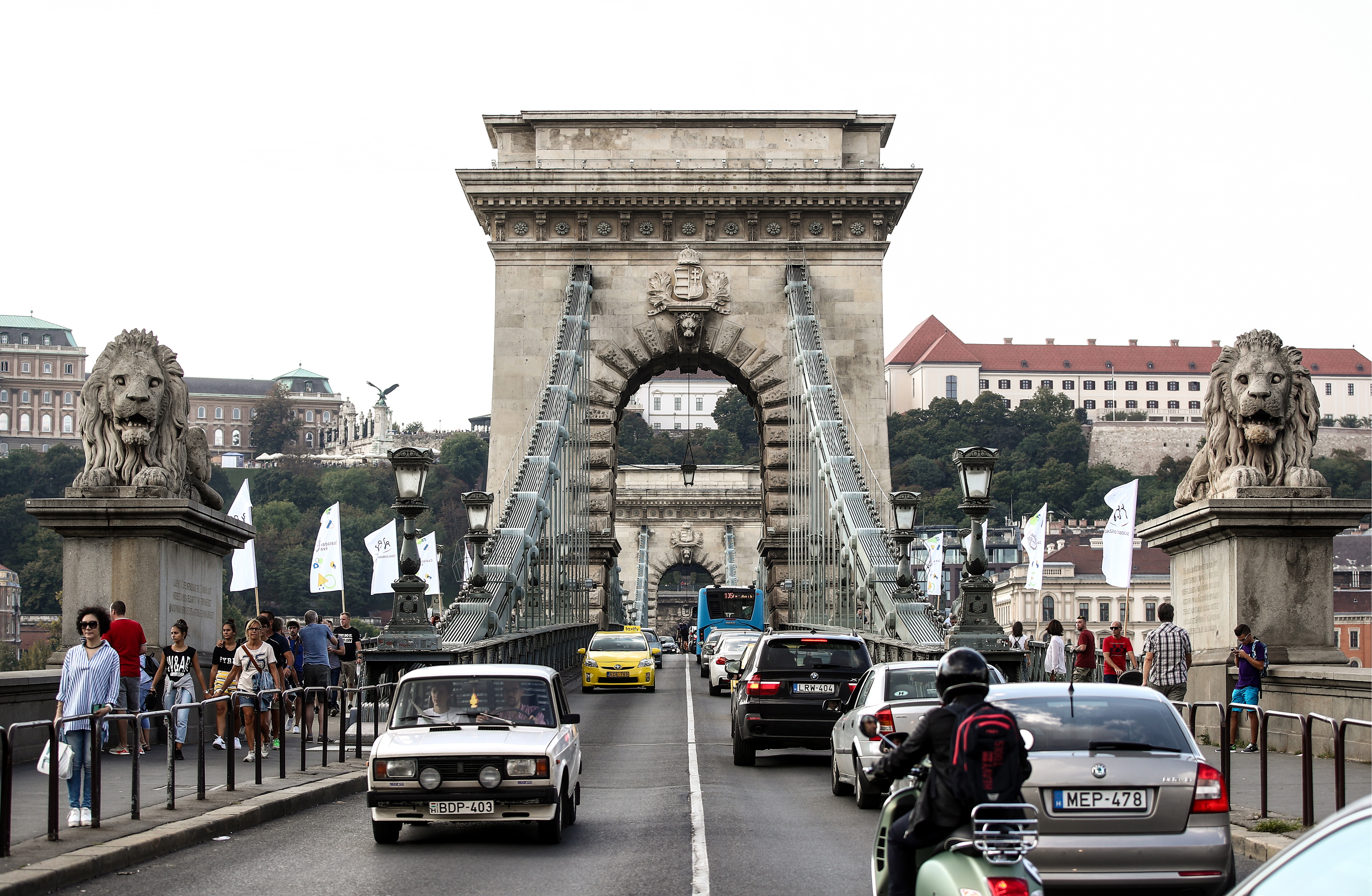 Szechenyi Chain Bridge- Budapest, Hungary