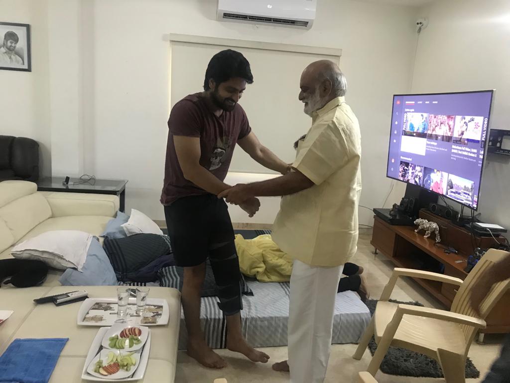 raghavendra rao meet naga shourya