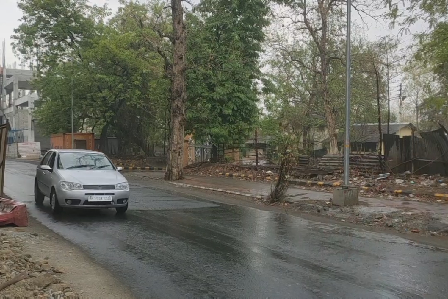 Rain Before Mansoon comes chaitanya in surroundings