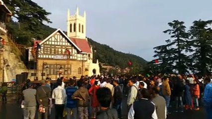 rainfall in shimla