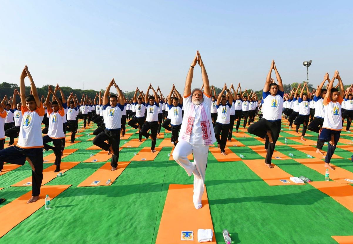 etvbharat modi yoga