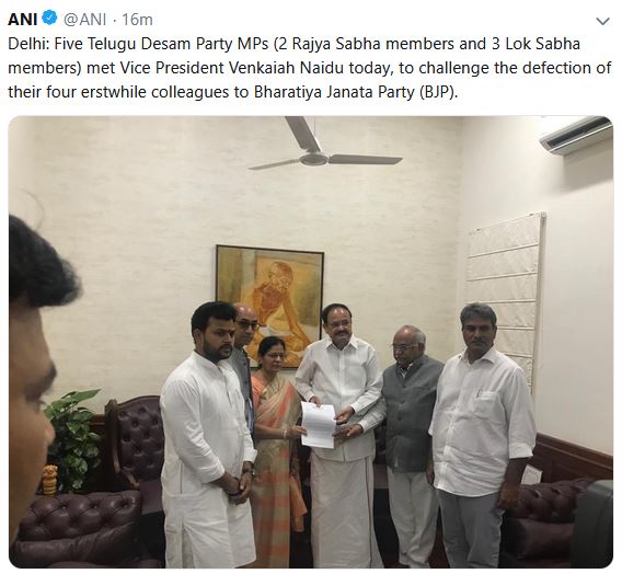 tdp mp meets naidu