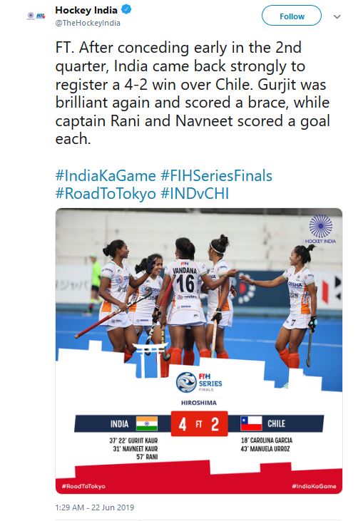 Indian women's hockey team