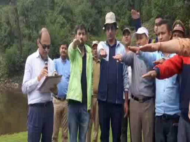 uttarakhand chief secretary utpal kumar started water harvesting scheme from uttarakashi