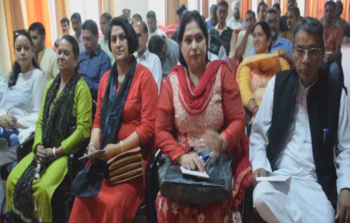 Meeting of BJP leaders in Kullu