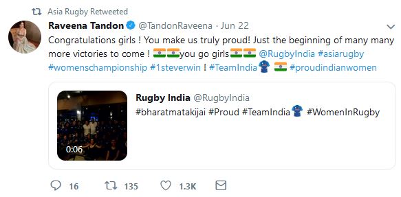 indian, women rugby team, history, first, international win, bhubaneswar,