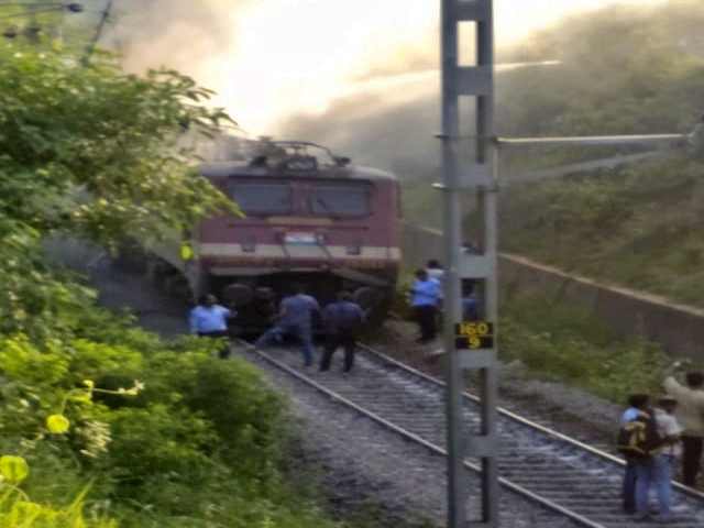 pictures of samaleshwari rail accident in jagdalpur