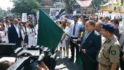 school students held rally on drug abuse day in shimla