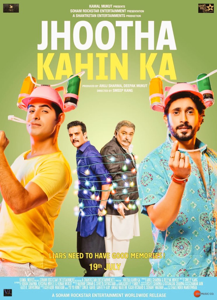 Rishi Kapoor, Jimmy Sheirgill starer Jhootha Kahin Ka motion poster out