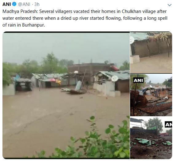 water logging in madhya pradesh