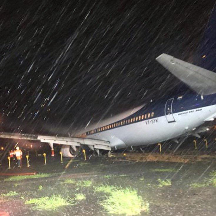 Heavy rains disrupt flight services