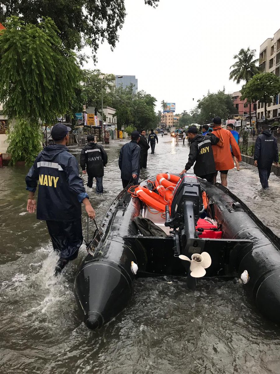 Indian Navy deployed various teams