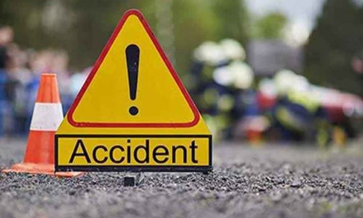 Fierce road accident on mega highway