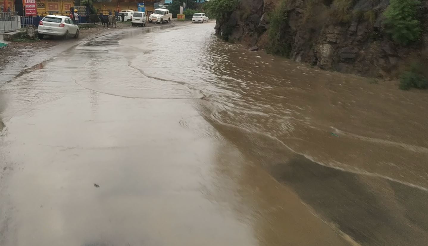 Rainfall in Solan