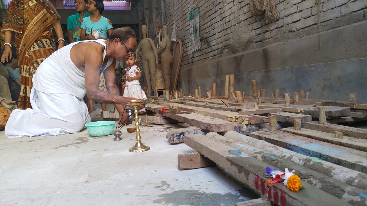 malda, durga puja