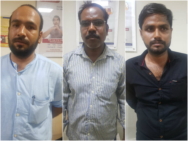 Three Accused Arrested