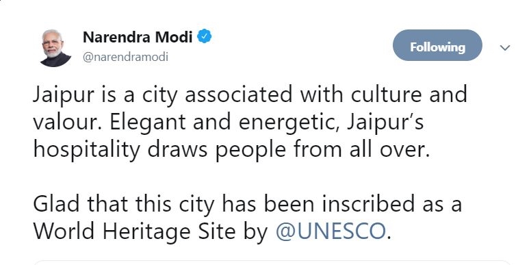 narendra modi tweet