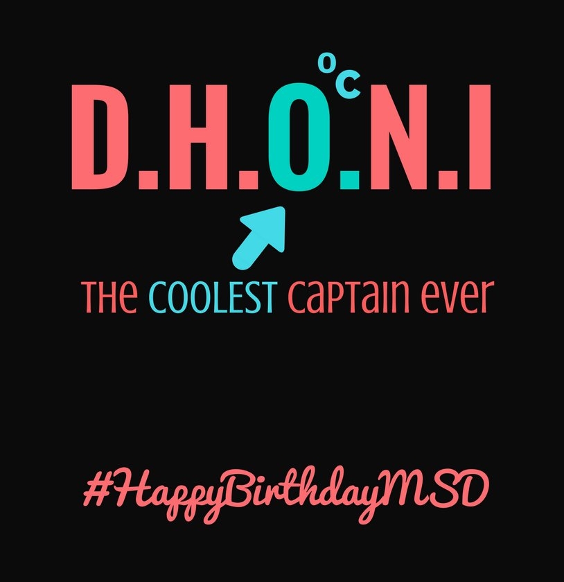 dhoni 38th birthday celebrations