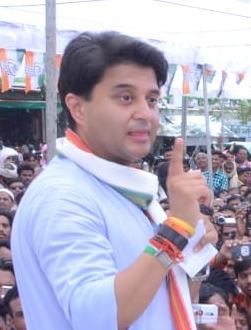 Jyotiraditya Scindia resign