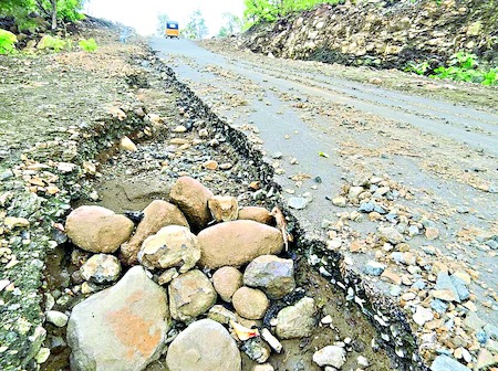 komaram bheem asifabad road problems